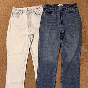 Abercrombie & Fitch CURVE LOVE The 90's Straight Ultra High Rise